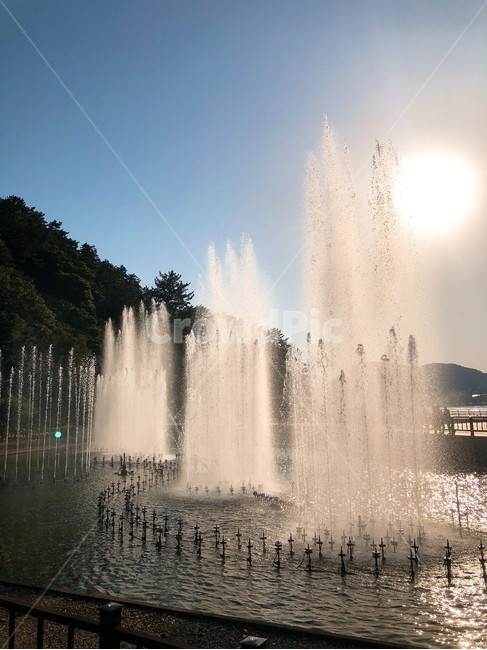 풍경,배경,분수,햇빛,은은함,자연,nature,야외,고원,자연광