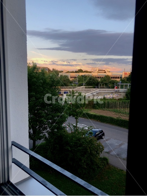 풍경,창문,창밖,하늘,해질녘,감성,독일,기숙사,슈투트가르트,stuttgart,유럽