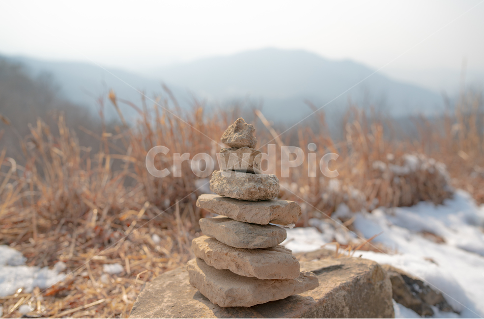 돌,돌탑,겨울,눈,탑