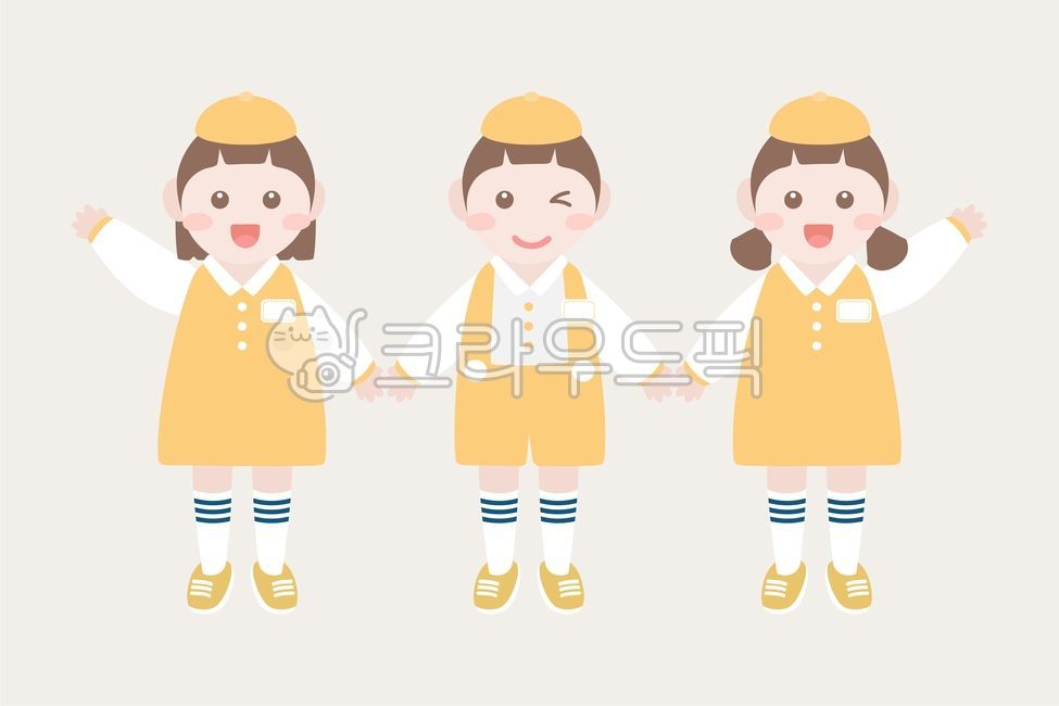 study,Ponku,adornment,wonbok,family communication,uniform,character,children,school,whole body,Polkku,nursery school,family month,entrance ceremony,hand drawing,socks,Day care Center,sticker,notice board,picnic,shoes,Dakku,kindergarden,painting,running sh