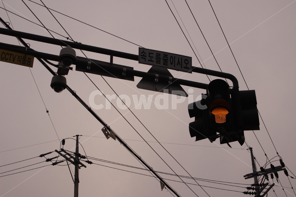 신호등,전선,전봇대,공공장소,흐린날,교통,교통수단,traffic,transportation,traffic light,light,빛,utility pole,전신주