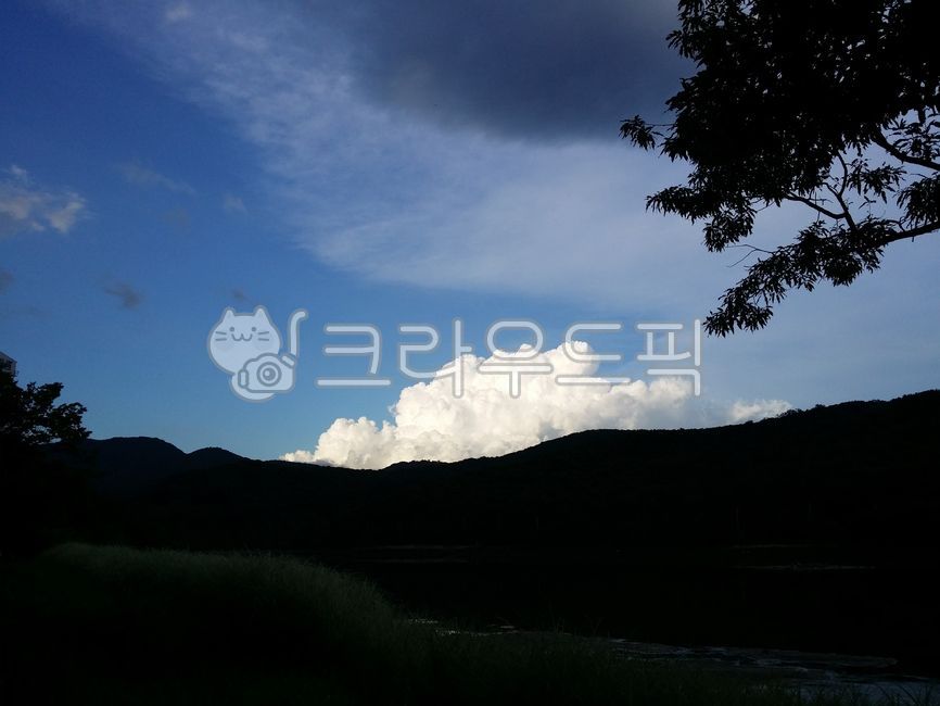 하늘, 구름, cloud, sky, 적운, 사진,이미지,일러스트,캘리그라피 - 알밴조기작가