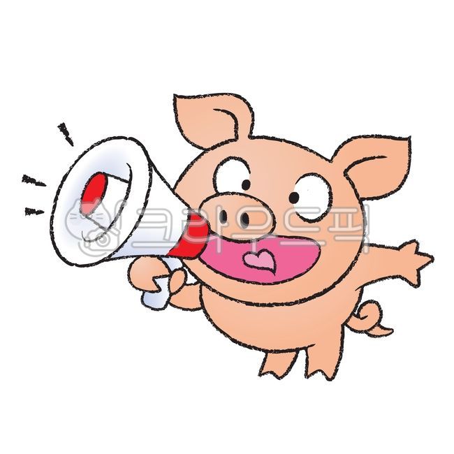 megaphone,inform you,mike,pig character,pork,pig,character,pork belly,alarm,Pig image,event,guide,year of the pig,loud speaker,Pig drawing,restaurant,animal characters,sale,animal,illustration,promotion