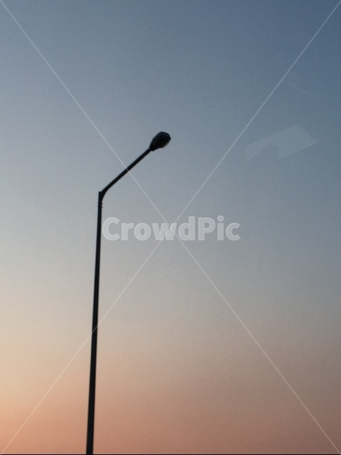 가로등,노을,하늘,햇빛,해질녘,자연,풍경,nature,landscape,lamp post,램프 포스트