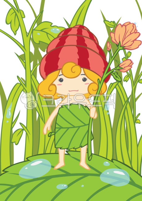 달팽이,달팽이그림,캐릭터,소녀그림,꽃그림,잎사귀,풀,물방울,식물그림,동물그림,식물,드로잉,여름,계절,식물일러스트,flower,animal,snail,캐릭터png