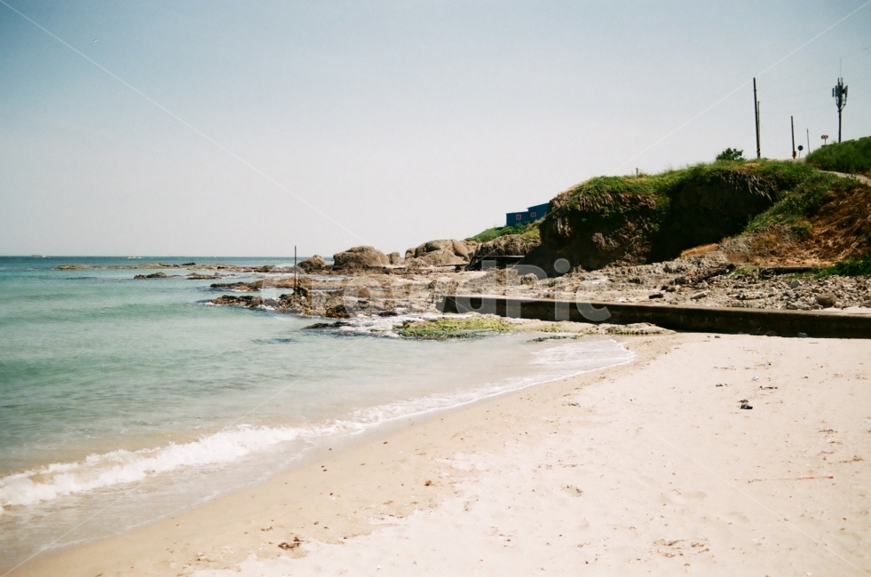바다,모래사장,해수욕장,필카,필름,아날로그,감성,자연,풍경,nature,landscape,해변,바다,beach,sea,water,물,shoreline,해안선,outdoors,옥외,ocean,대양,land,땅,coast,연안,promontory,곶