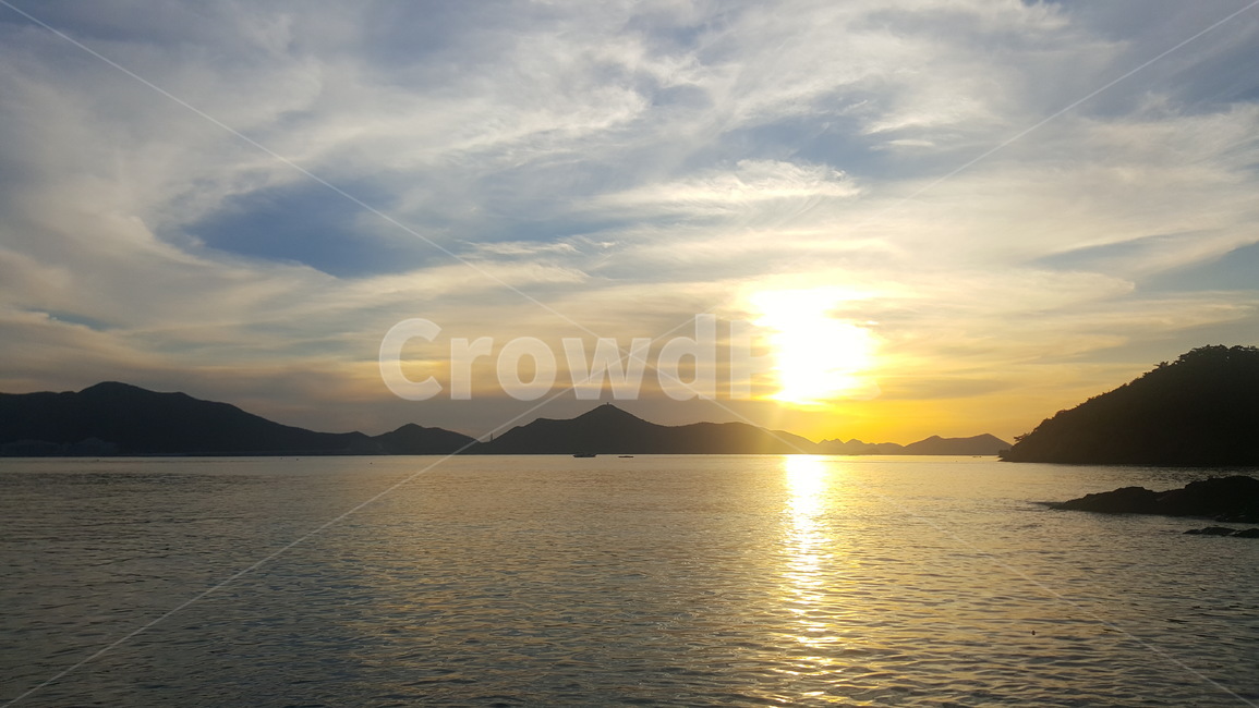 항구,노을,석양,바다,구름,섬,자연,풍경,nature,landscape,land,땅,outdoors,옥외,ocean,대양,sea,water,물,shoreline,해안선