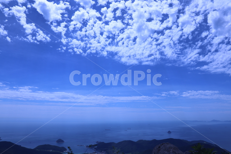 정상,푸른,하늘,봉우리,bluesky