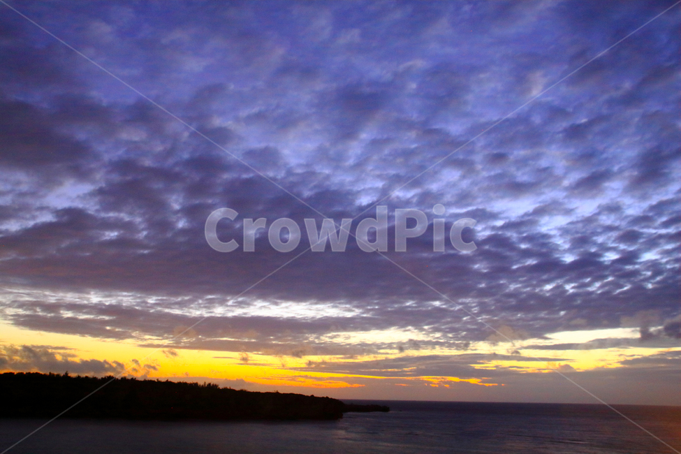노을,저녁놀,석양,바다,하늘,구름,기상,날씨,자연,풍경,nature,landscape,outdoors,옥외,sky,dusk,황혼,sunset,일몰,dawn,새벽,red sky,붉은 하늘