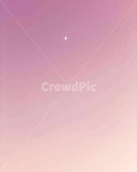 자연,하늘,구름,핑크,감성,분홍,sky,clouds,pinksky,nature,pink,sensible,feeling,색상,색감,color,sense,moon,달