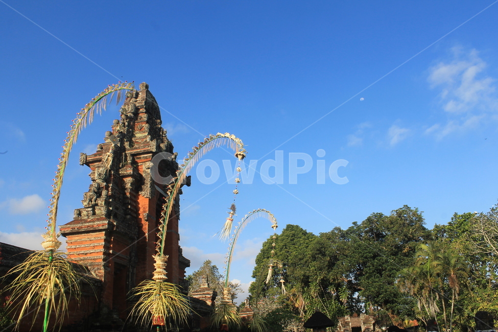 인도네시아,발리,장식,데코레이션,indonesia,bali,sky,bluesky,blue,하늘,파란하늘,푸른하늘,장식문화,발리문화,축하,경축,decoration,culture