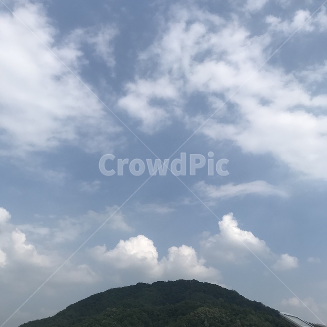 하늘,구름,산,sky,cloud,clouds,mountain,blue,green,white,자연,풍경,nature,landscape,outdoors,옥외