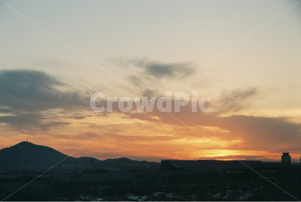 해질녘,하늘,구름,필름,필름사진,sunset,sky,film