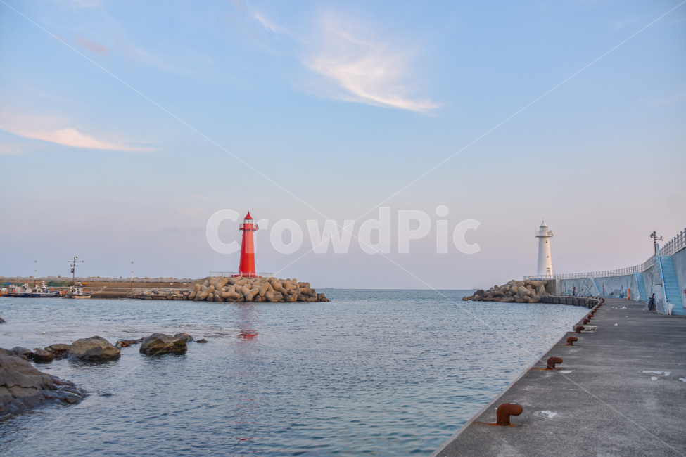 건축물,탑,등대,청사포,바다,바닷가,등대,lighthouse