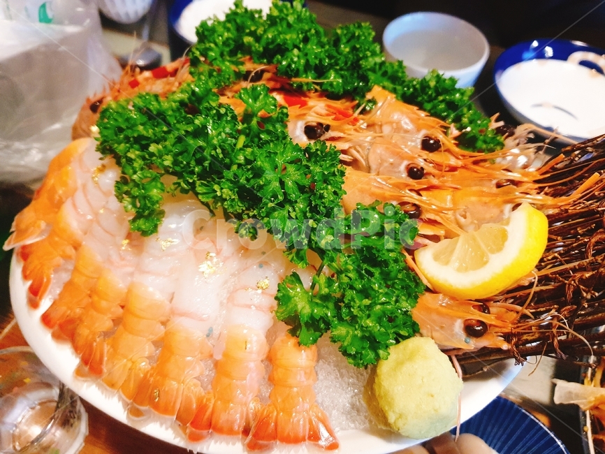 딱새우,새우,회,딱새우회,새우회,식사,food,음식,meal,일식,이자카야,술안주,사케,술