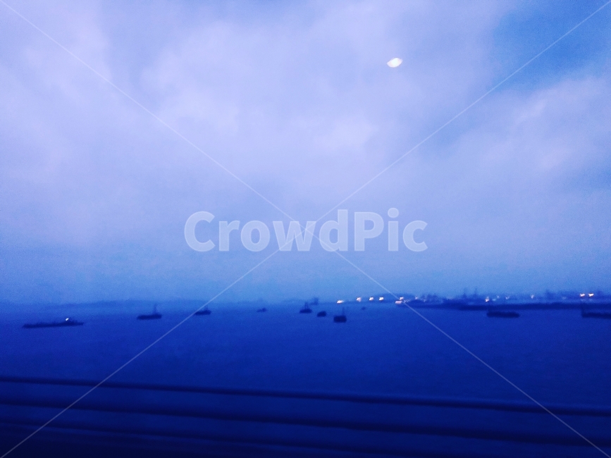 파란색,서해,인천,배,오후,자연,풍경,nature,landscape,outdoors,옥외