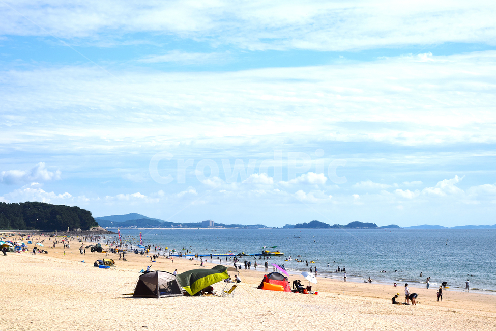 바다,해수욕장,자연,하늘,해변
