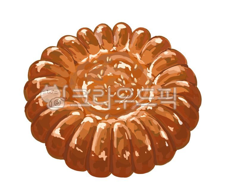 코리아디저트,약과,디저트일러스트,약과일러스트,yakgwa,koreacookie