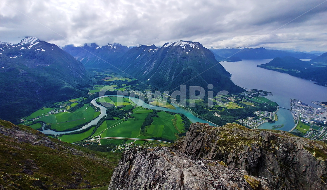 노르웨이,롬스달세겐,등산,산,유럽산,북유럽,정상,꼭대기,풍경,경치,norway,이정표,피요르드