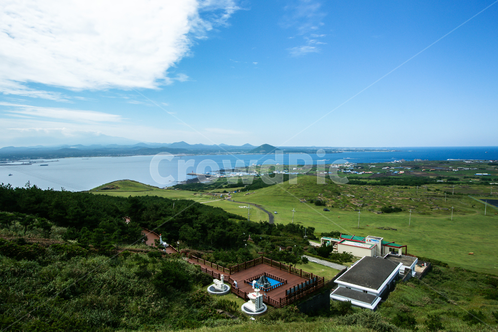 제주도,우도,하늘,파란,바다,푸른,코발트색,오름,산,나무,자연,야외,관광지,수평선,구름,자연,풍경,nature,landscape,제주도,jeju,jeju island,outdoors,옥외,scenery,경치