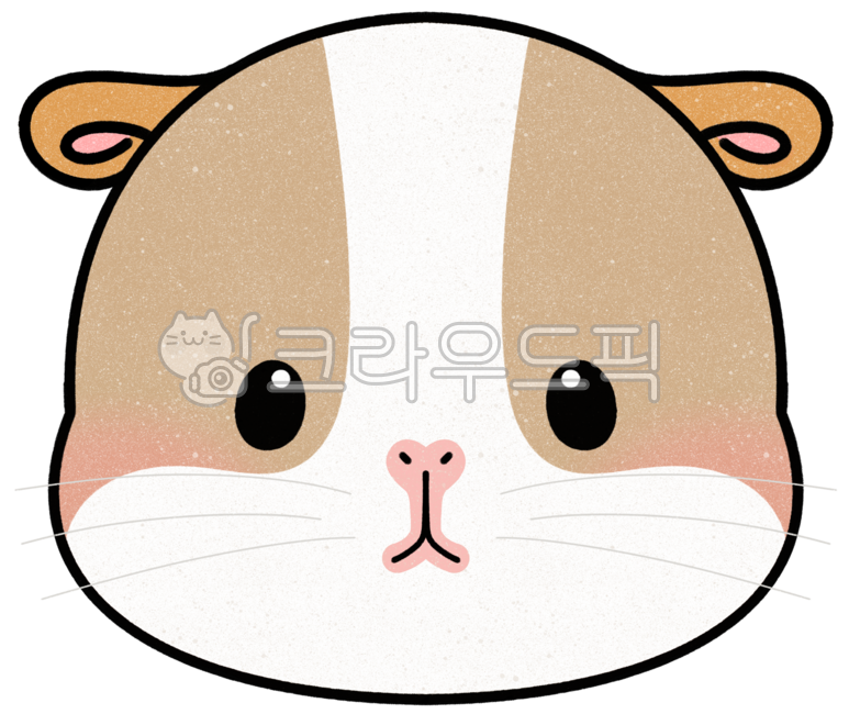 동물,귀여운동물,동물친구,동물캐릭터,기니피그,손그림