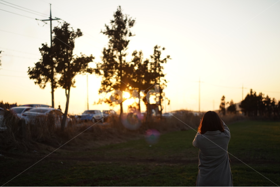 노을,뒷모습,sunset,사진,햇볕