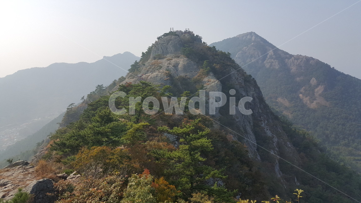 산,자연,등산,꼭대기,부산
