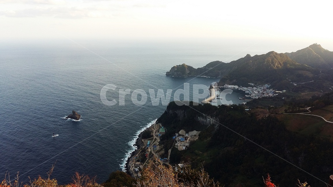 산,바다,자연풍경,구름,하늘,파란색,멋있는,웅장한,절경