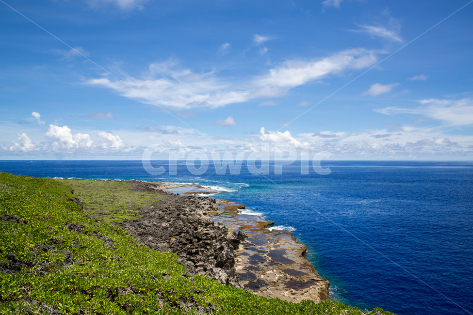 Saipan resort,blue sky,Cliff,suicide cliff,ocean,Saipan,blue ocean,Saipan Attractions,vacation spot,Hurray Cliff,Saipan travel destinations