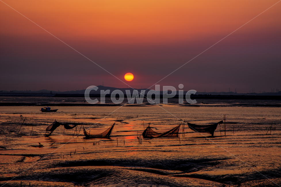 석양,일몰,아산만,갯벌,갯골,자연,풍경,nature,landscape,한국자연풍경,한국자연경관,korea nature landscape