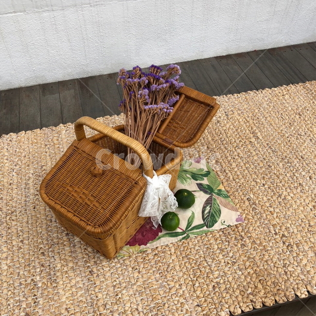 꽃,라벤더,바구니,라탄,카페트,감성,분위기,flower,basket,mood
