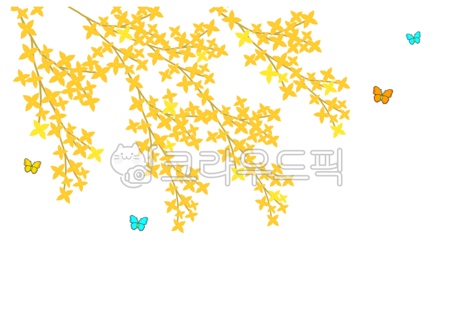 invitation,Spring background,Day care Center,family communication,forsythia flower,flower,spring flowers,spring,flower name tag,forsythia,Forsythia flower border,writing pad,Forsythia illustration,kindergarden,note paper,butterfly,flower border,nameplate,