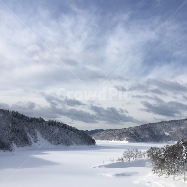삿포로,설경,눈,산,겨울,하늘,구름,겨울,계절,winter,season,자연,풍경,nature,landscape,fir,전나무,plant,식물,tree,나무,outdoors,옥외,mountain