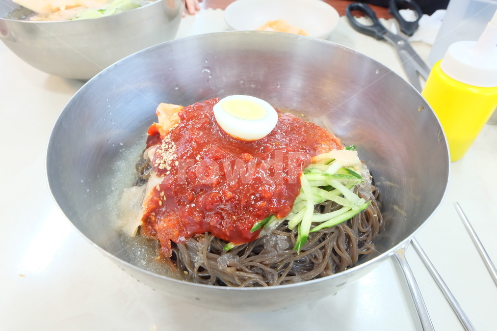 비빔냉면,식당,여름냉면,먹방,여름음식