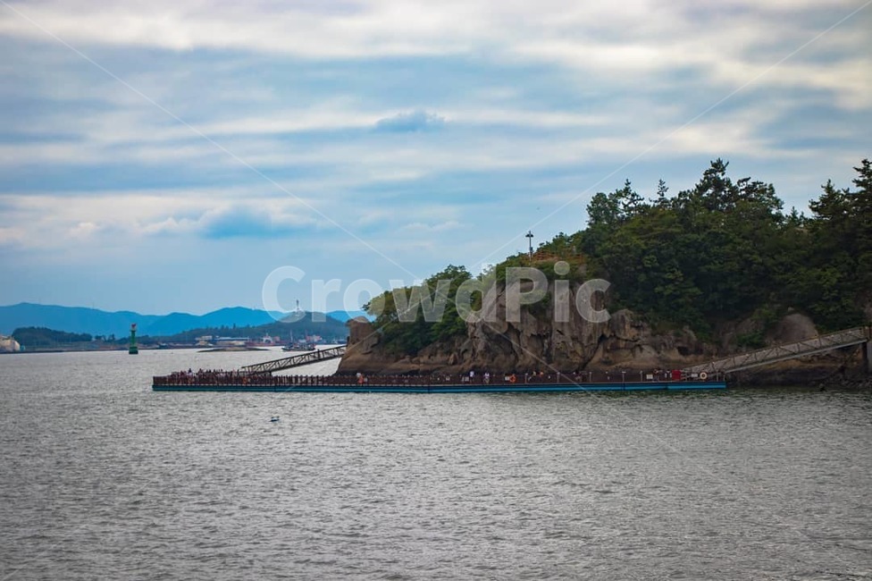 목포,봄,갓바위,바다,하늘,자연,풍경,nature,landscape,outdoors,옥외,land,땅,shoreline,해안선,water,물,ocean,대양,sea,coast,연안