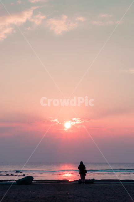 일출,sunrise,해변,광치기해변,바다,빛,sea,하늘,해돋이,실루엣,nature,자연,outdoors,옥외,person,사람,human,인간,sky