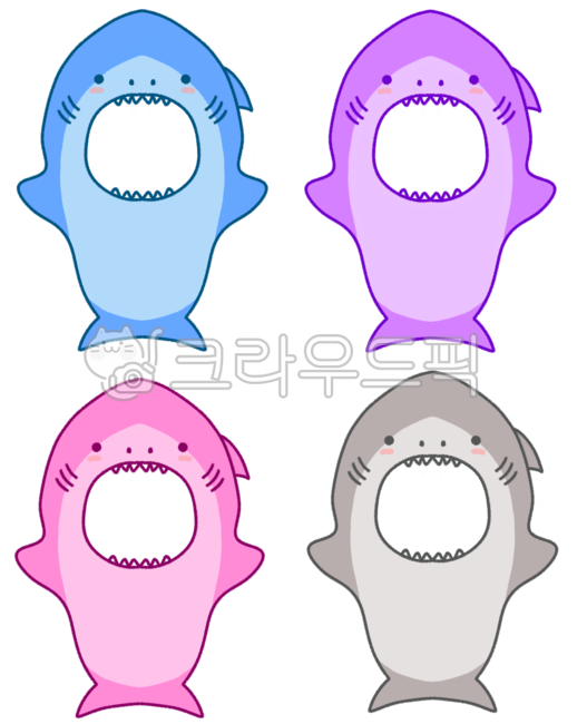 상어,shark,상어가족,이모상어,엄마상어,아빠상어,상어캐릭터,상어그림,상어합성,회색상어,백상아리