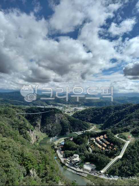 Wonju,Sogeumsan,Suspension Bridge,Summit,Scenery
