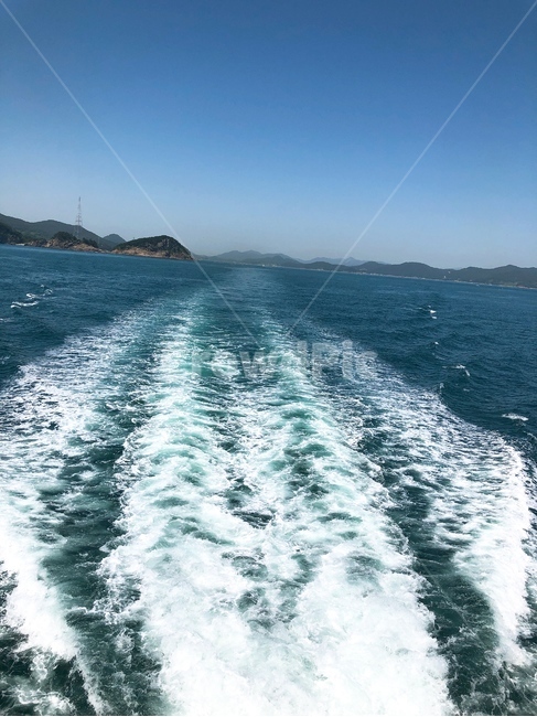 물결,바다,파도,유람선,풍경,배경,섬
