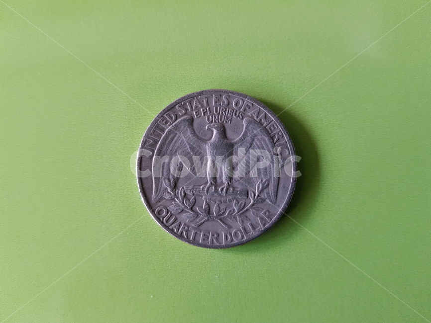 미국동전,quarterdollar,1965년도,은색동전,usa
