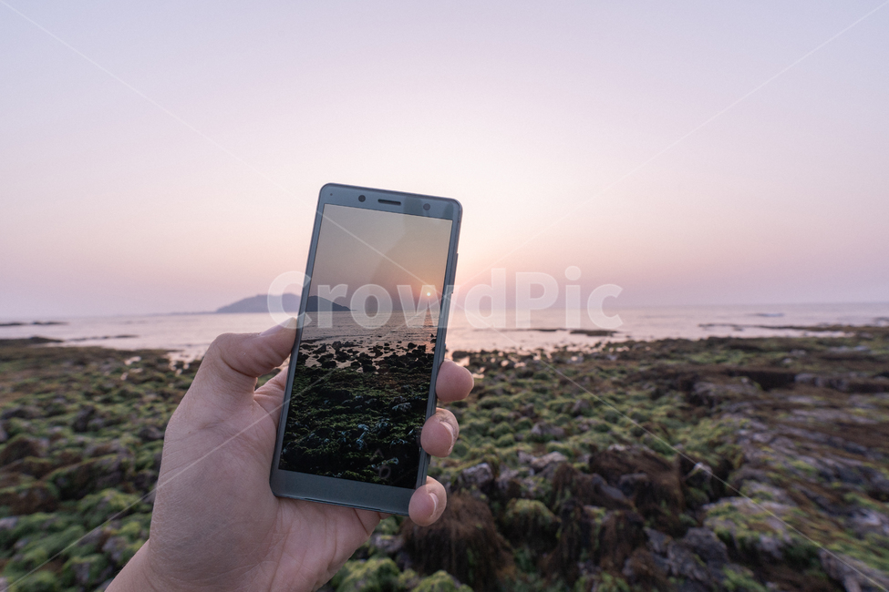 바다,일몰,sunset,노을,윤슬,sea,자연,풍경,nature,landscape,비양도,협재해수욕장,제주도,jeju