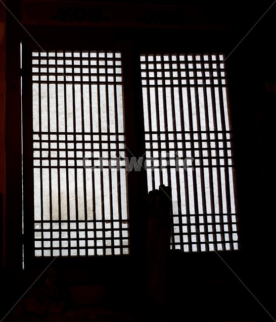 창호,창호창문,창호문,전통문,옛날문,한국전통,한국문화,korean traditional,korean culture,실루엣,그림자,silhouette,shadow
