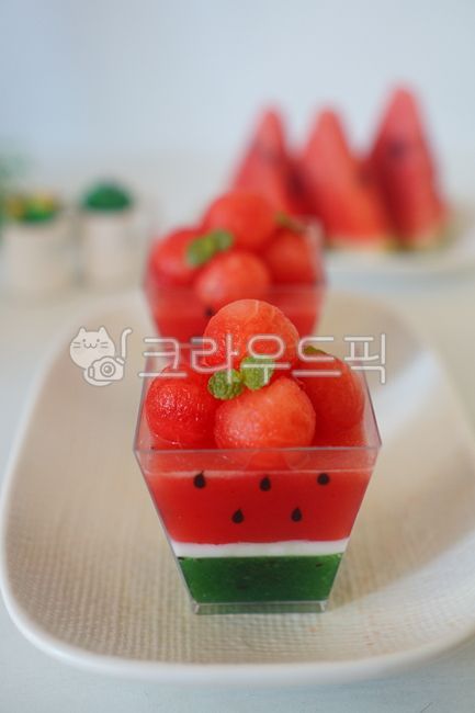 수박젤리,수박푸딩,수박디저트,dessert,watermelonjelly