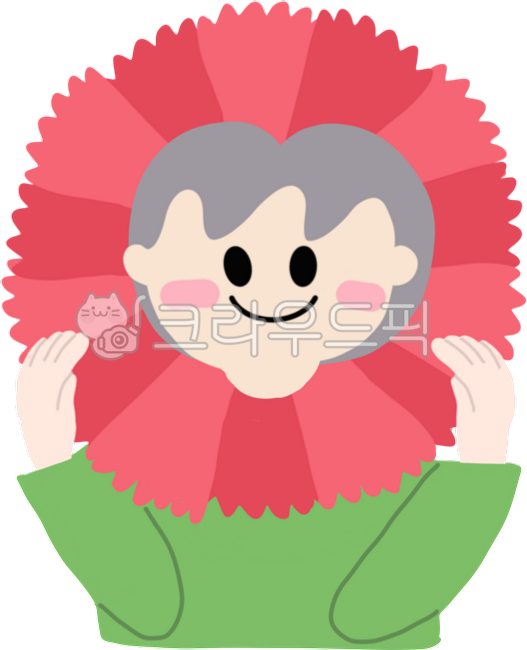 카네이션꽃,카네이션얼굴도안,카네이션얼굴,가정의달,어버이날선물,스승의날선물,카네이션선물,카네이션얼굴이미지,카네이션얼굴꽃