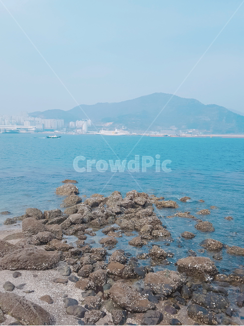 바다,물,돌,바닷가,자연