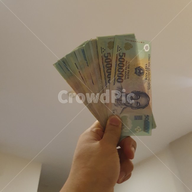 베트남,현금,동화,50만동,동,해외돈