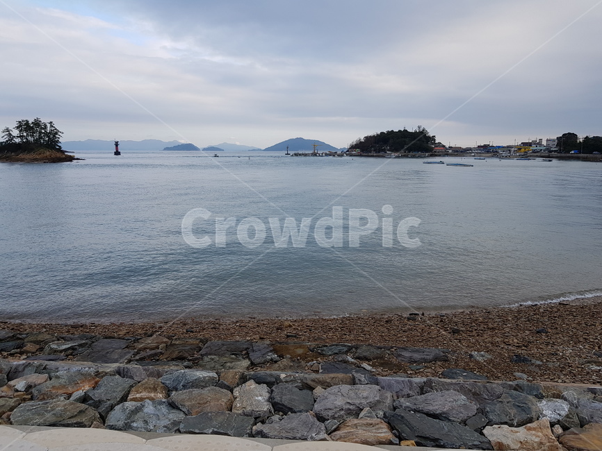 바다,바닷가,돌,해변,자연,잔잔함