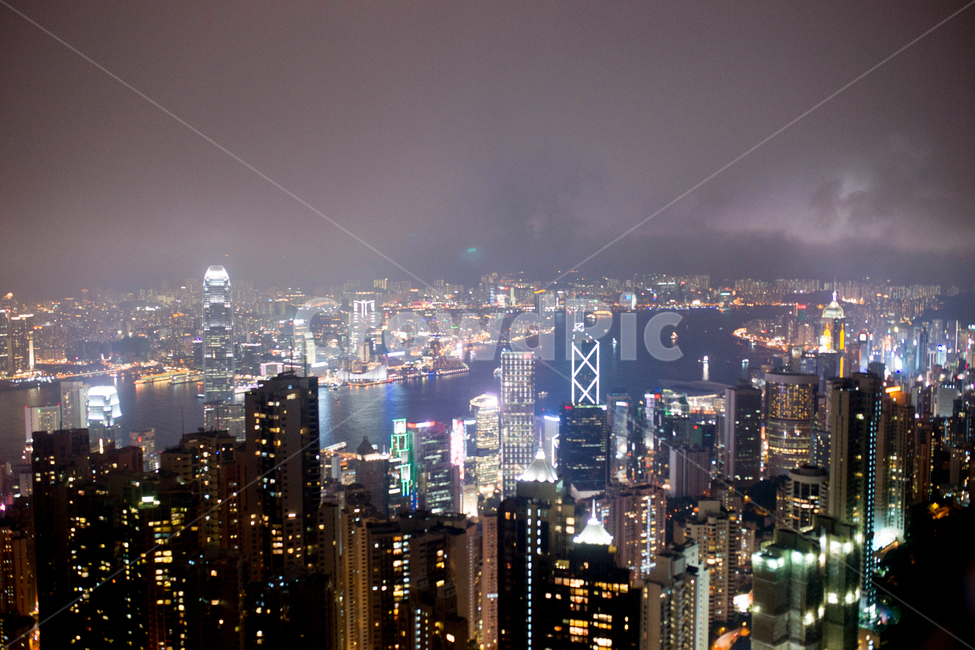 landscape,경치,nature,자연,풍경,scenery,옥외,outdoors,aerialview,조감도,홍콩,야경,안개