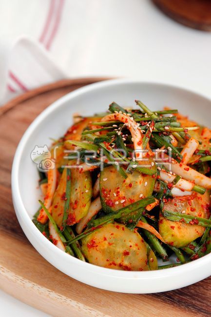오이무침,오이부추무침,오이,부추,오이겉절이,겉절이,반찬,요리,음식,koreafood,음식,식재료,요리,food,cook,meal,dishes,food reserves
