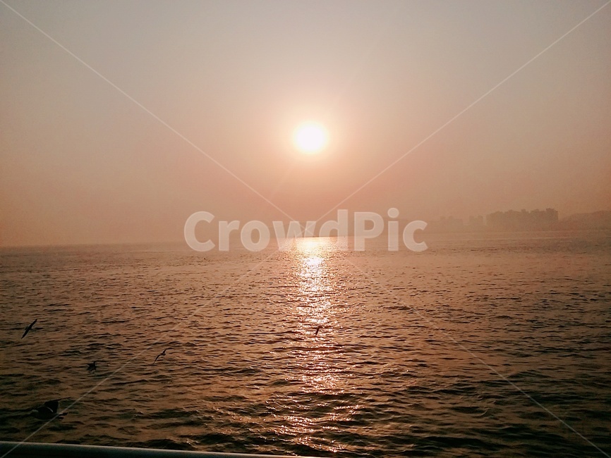 월미도,바다,해,햇빛,노을,석양,물결,sunlight,sea,sun